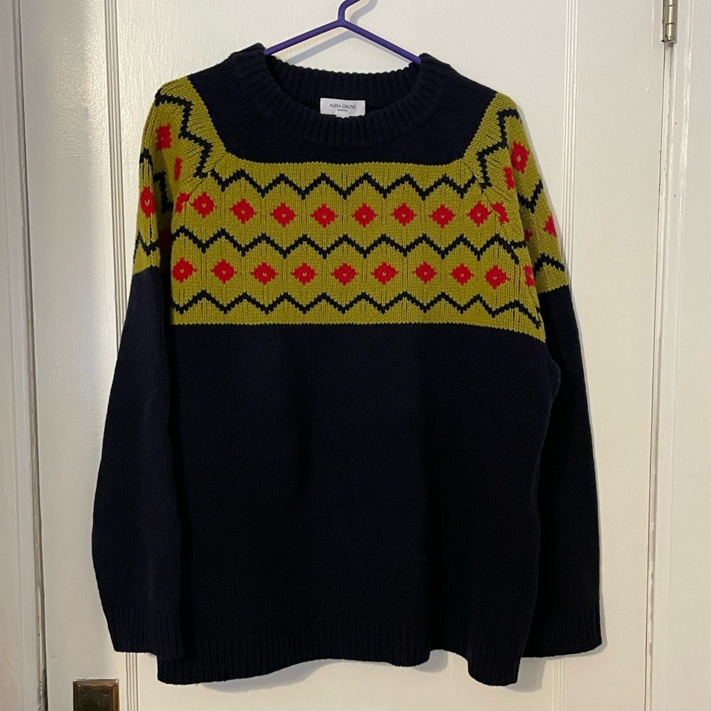Alexa Chung for Madewell Fair Isle Knit NWT! - Picture 5 of 9